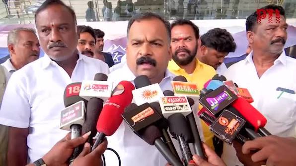 நீட் தேர்வுக்கு எதிராக போராட்டம்: மாணிக்கம் தாகூர் தலைமையில் ஆர்ப்பாட்டம் நடைபெறும் என அமைச்சர் ராஜேஷ்குமார் அறிவிப்பு